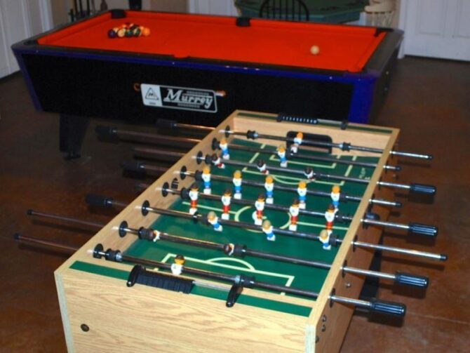 Red bluff lodge game room